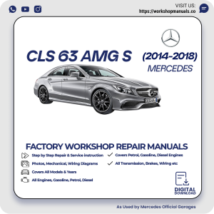 Mercedes CLS 63 AMG S Workshop Repair Manual 2014-2018 PDF Download