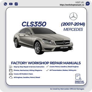 Mercedes CLS350 Workshop Repair Manual 2007-2014 PDF Download