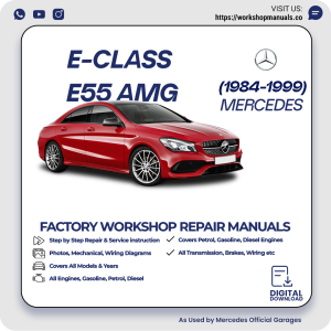 Mercedes E-Class E55 AMG Workshop Repair Manual 1984-1999 PDF Download