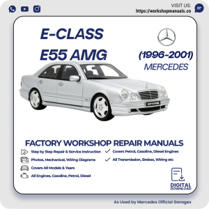 Mercedes E-Class E55 AMG Workshop Repair Manual 1996-2001 PDF Download