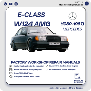 Mercedes E-Class W124 AMG Workshop Repair Manual 1980-1987 PDF Download