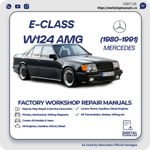 Mercedes E-Class W124 AMG Workshop Repair Manual 1980-1991 PDF Download