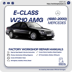 Mercedes E-Class W210 AMG Workshop Repair Manual 1980-2000 PDF Download