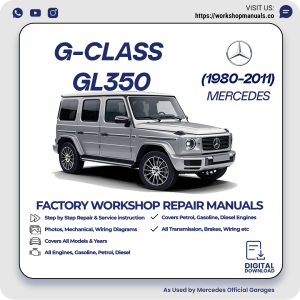 Mercedes G-Class GL350 Workshop Repair Manual 1980-2011 PDF Download
