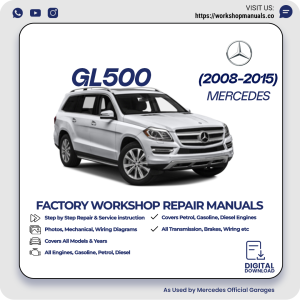 Mercedes GL500 Workshop Repair Manual 2008-2015 PDF Download