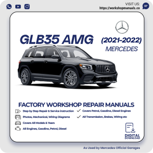 Mercedes GLB35 AMG Workshop Repair Manual 2021-2022 PDF Download