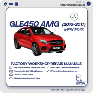 Mercedes GLE450 AMG Workshop Repair Manual 2016-2017 PDF Download