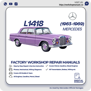 Mercedes L1418 Workshop Repair Manual 1963-1969 PDF Download