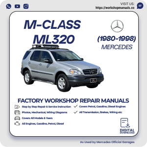 Mercedes M-Class ML320 Workshop Repair Manual 1980-1998 PDF Download