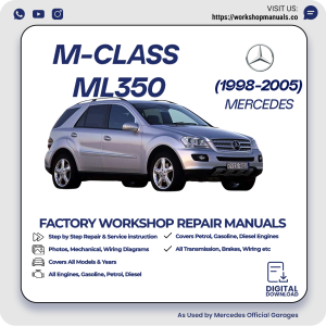 Mercedes M-Class ML350 Workshop Repair Manual 1980-2005 PDF Download