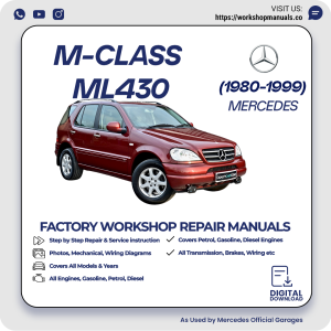 Mercedes M-Class ML430 Workshop Repair Manual 1980-1999 PDF Download