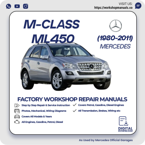 Mercedes M-Class ML450 Workshop Repair Manual 1980-2011 PDF Download
