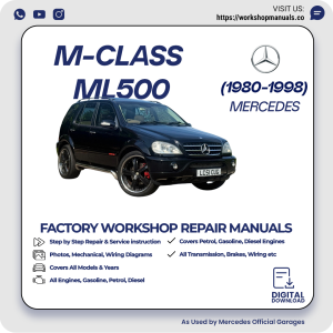 Mercedes M-Class ML500 Workshop Repair Manual 1980-1998 PDF Download