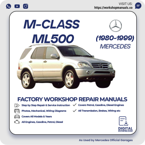 Mercedes M-Class ML500 Workshop Repair Manual 1980-1999 PDF Download
