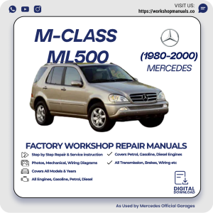 Mercedes M-Class ML500 Workshop Repair Manual 1980-2000 PDF Download