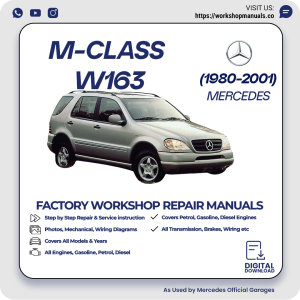 Mercedes M-Class W163 Workshop Repair Manual 1980-2001 PDF Download