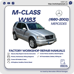 Mercedes M-Class W163 Workshop Repair Manual 1980-2002 PDF Download