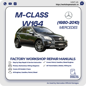 Mercedes M-Class W164 Workshop Repair Manual 1980-2010 PDF Download