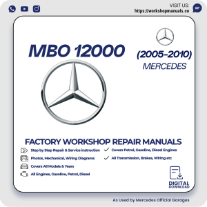Mercedes MBO 12000 Workshop Repair Manual 2005-2010 PDF Download