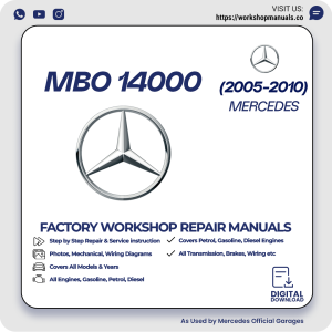 Mercedes MBO 14000 Workshop Repair Manual 2005-2010 PDF Download