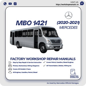 Mercedes MBO 1421 Workshop Repair Manual 2020-2021 PDF Download