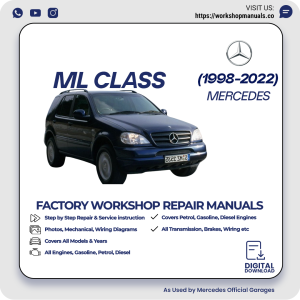 Mercedes ML-Class Workshop Repair Manual 1998-2022 PDF Download