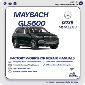 Mercedes Maybach GLS600 Workshop Repair Manual 2021 PDF Download