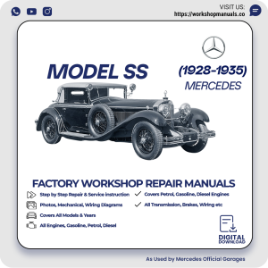 Mercedes Model SS Workshop Repair Manual 1928-1935 PDF Download