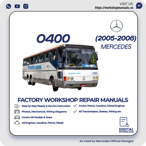 Mercedes O400 Workshop Repair Manual 2005-2006 PDF Download