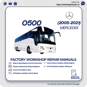 Mercedes O500 Workshop Repair Manual 2005-2021 PDF Download