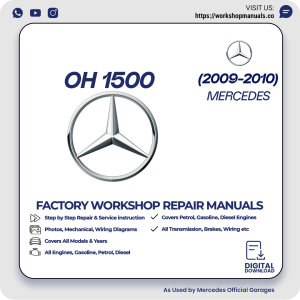 Mercedes OH 1500 Workshop Repair Manual 2009-2010 PDF Download