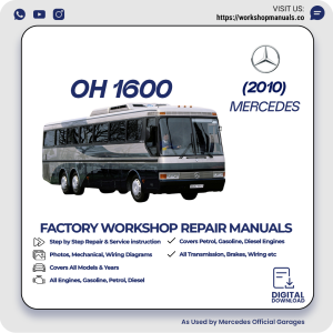 Mercedes OH 1600 Workshop Repair Manual 2010 PDF Download