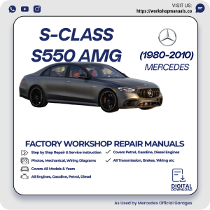 Mercedes S-Class S550 AMG Workshop Repair Manual 1980-2010 PDF Download