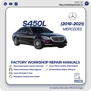Mercedes S450L Workshop Repair Manual 2019-2021 PDF Download