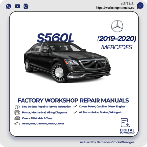 Mercedes S560L Workshop Repair Manual 2019-2020 PDF Download
