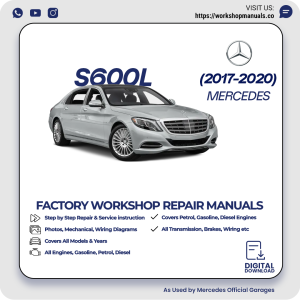 Mercedes S600L Workshop Repair Manual 2017-2020 PDF Download