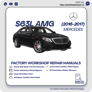 Mercedes S63L AMG Workshop Repair Manual 2016-2017 PDF Download