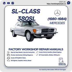 Mercedes SL-Class 380SL Workshop Repair Manual 1980-1984 PDF Download