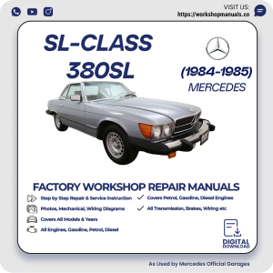 Mercedes SL-Class 380SL Workshop Repair Manual 1984-1985 PDF Download