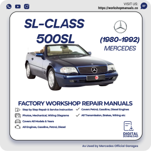 Mercedes SL-Class 500SL Workshop Repair Manual 1980-1992 PDF Download