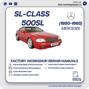 Mercedes SL-Class 500SL Workshop Repair Manual 1980-1993 PDF Download