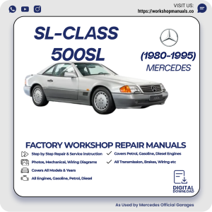 Mercedes SL-Class 500SL Workshop Repair Manual 1980-1995 PDF Download