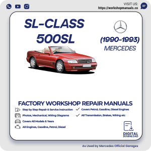 Mercedes SL-Class 500SL Workshop Repair Manual 1990-1993 PDF Download