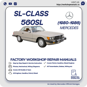 Mercedes SL-Class 560SL Workshop Repair Manual 1980-1987 PDF Download