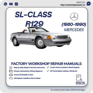 Mercedes SL-Class R129 Workshop Repair Manual 1980-1990 PDF Download