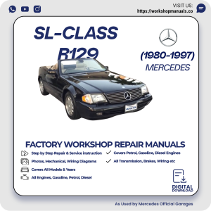 Mercedes SL-Class R129 Workshop Repair Manual 1980-1997 PDF Download