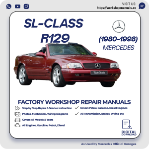 Mercedes SL-Class R129 Workshop Repair Manual 1980-1998 PDF Download