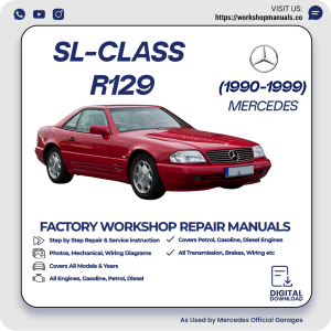 Mercedes SL-Class R129 Workshop Repair Manual 1990-1999 PDF Download