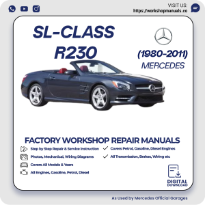 Mercedes SL-Class R230 Workshop Repair Manual 1980-2011 PDF Download