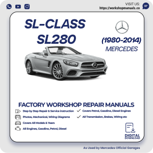 Mercedes SL-Class SL280 Workshop Repair Manual 1980-2014 PDF Download